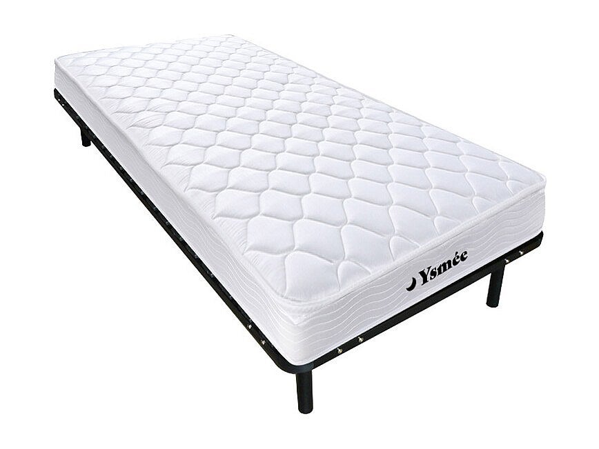 Komplet stelaż z litewkami + materac na sprężynach WOLKENLOS marki YSMÉE - 90 × 200 cm