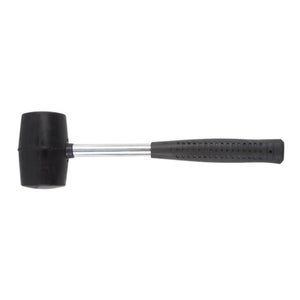 Marteau Caoutchouc Hazet 2143-1 - Longueur 340mm - Caoutchouc Dur 90 Shore - Manche Frêne - DIN 5128