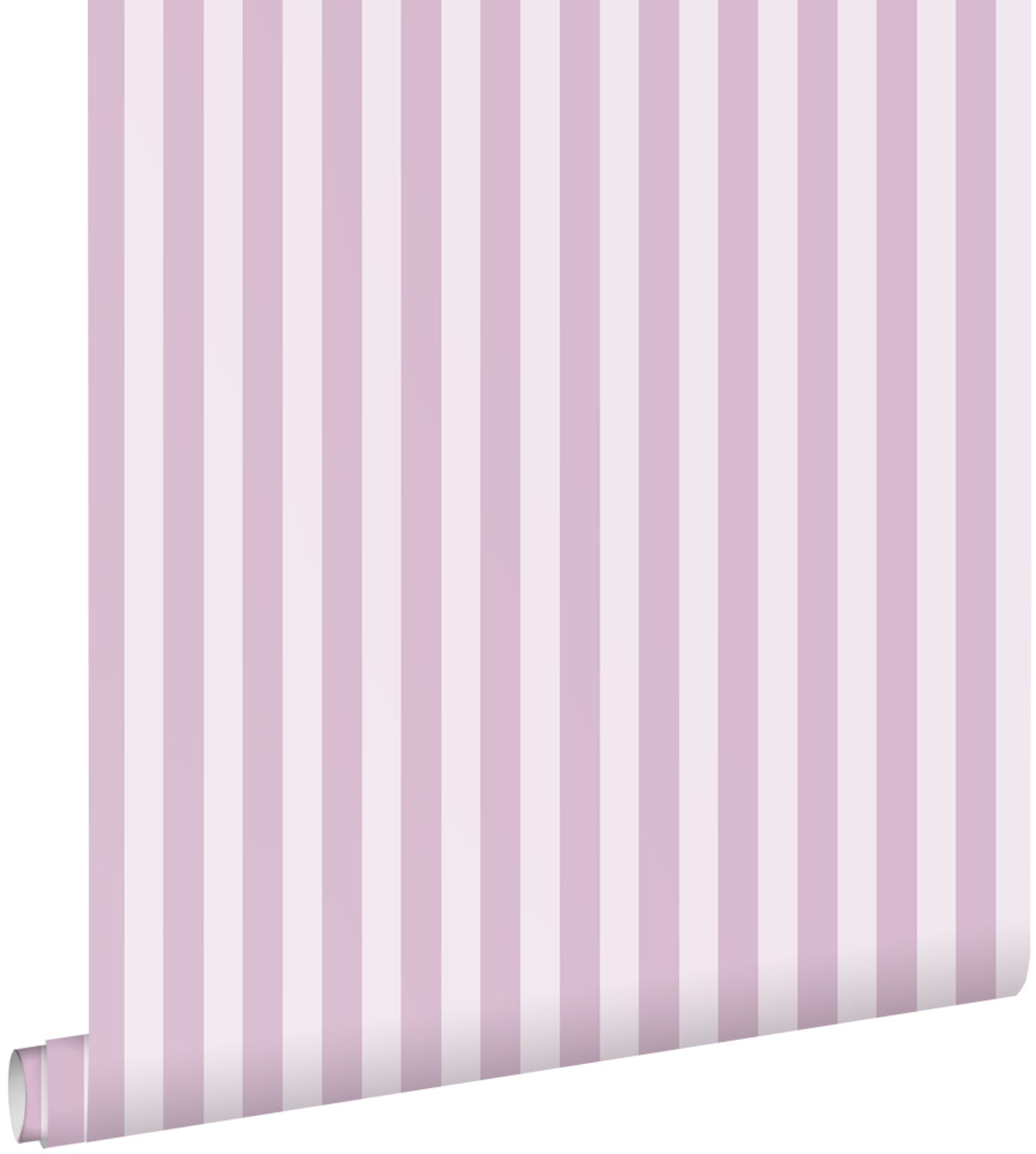 Tapeta paski fioletowym - 53 cm x 10.05 m - ESTAHOME