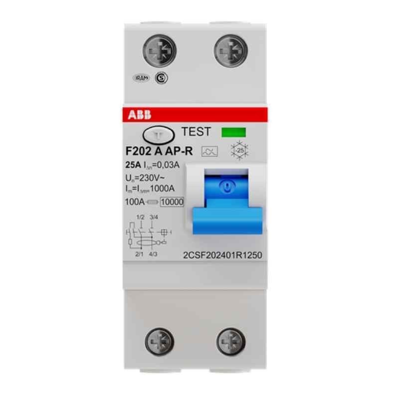 Interrupteur Différentiel Super Immunisé 63A 300mA Type A - 1P+N 6kA - Protection Incendie Et Fuites - 9
