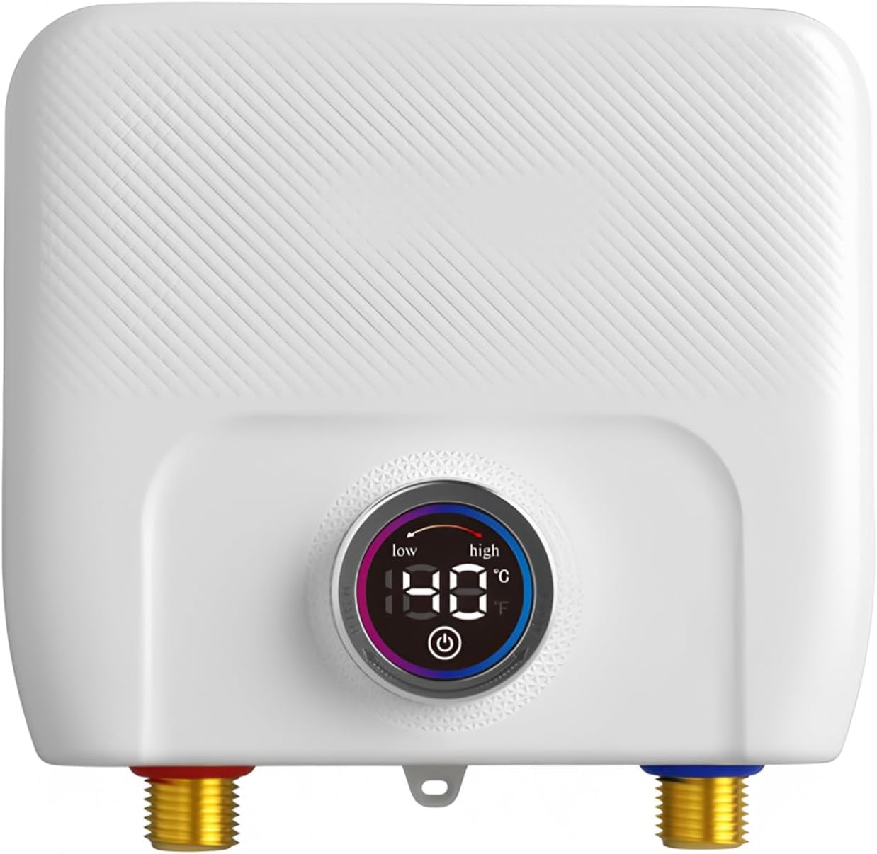 Elektroniczny przepływowy podgrzewacz wody do kuchni - 220 V 6500 W - mini elektryczny podgrzewacz wody bez zbiornika - z wyświetlaczem temperatury LE
