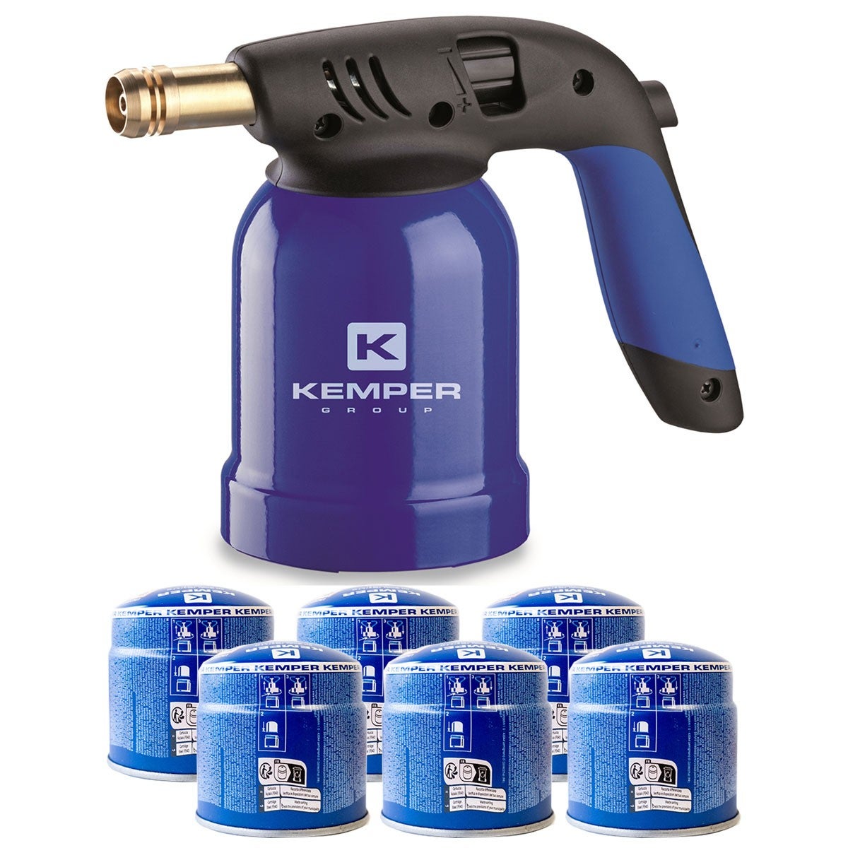 Lampada A Gas PIEZO PROWELTEK, Acciaio Inox E Vetro Pyrex, Per Cartuccia Gas 190g - Per Campeggio, Escursioni