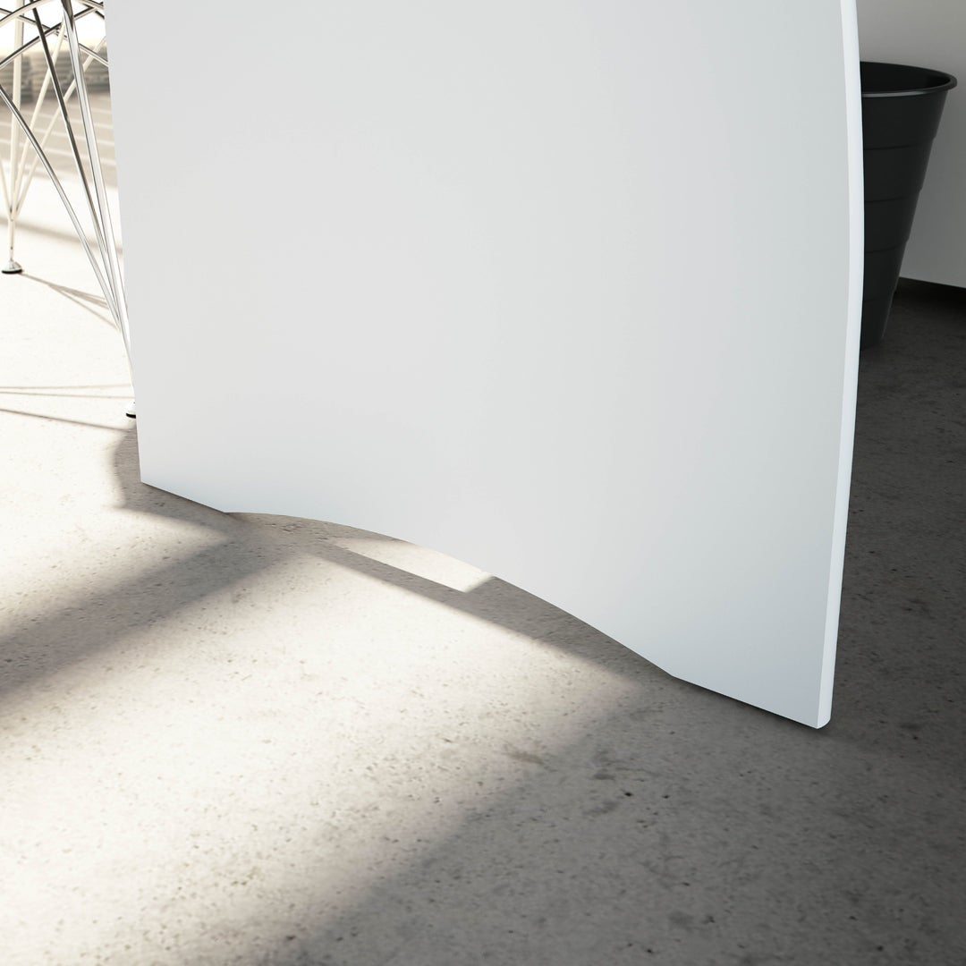Secretária Stil Buc 3 gavetas Blanco Artik (Blanco Mate) - Roble Canadian 136 x 74 x 67 cm - 5
