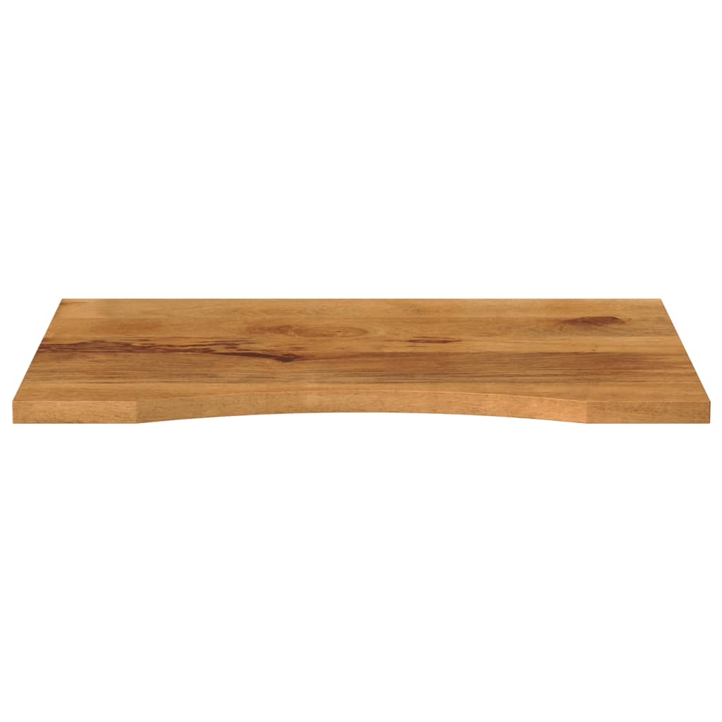 Maison Exclusive - Dessus de bureau avec courbe 100x50x2,5 cm manguier massif brut - 3