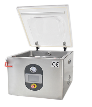 Macchina Sottovuto Kitchen Chef Inox 130W - Automatica E Manuale Con Manometro