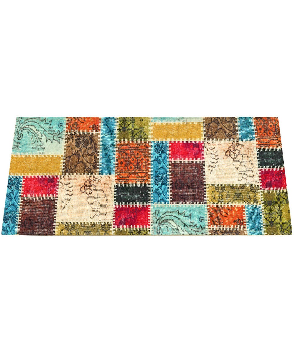 Dywan CYFROWY PATCHWORK 60X190 | GalleriaFarah1970