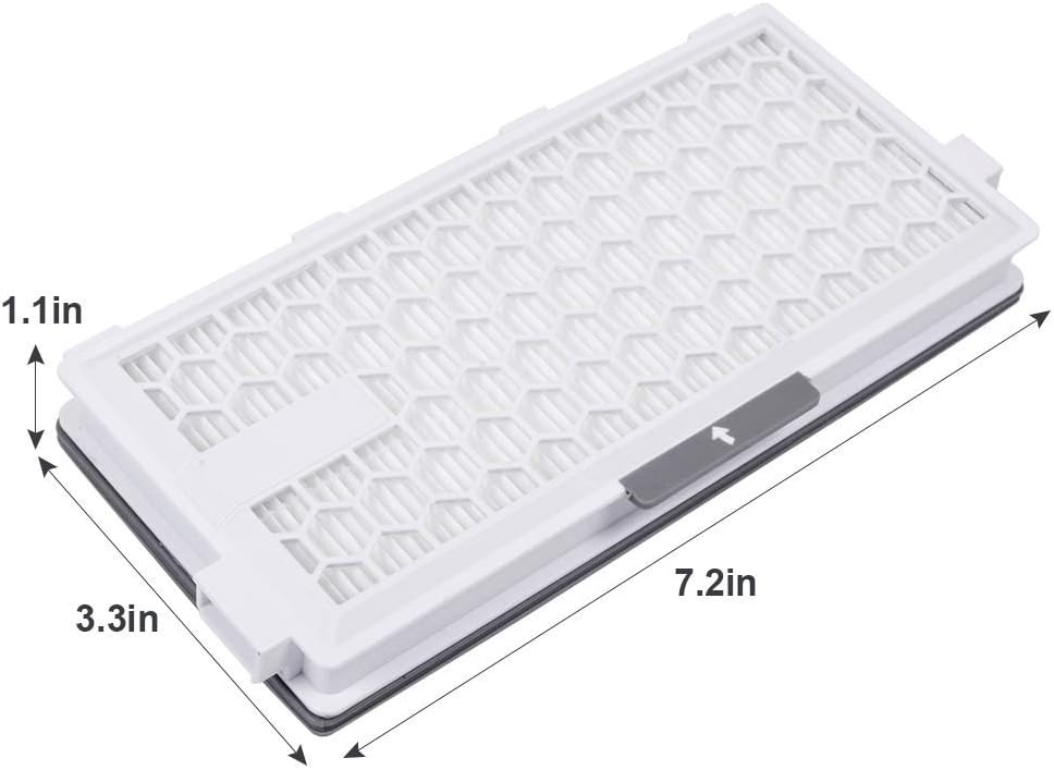 Filtre Aspirateur Air Clean Plus 50 pour Miele Complete C3 Powerline S8340 Filtre d'aspirateur, Air Clean SF-HA 50 pour Complete C2 C3 Compact C1 C2 - 2