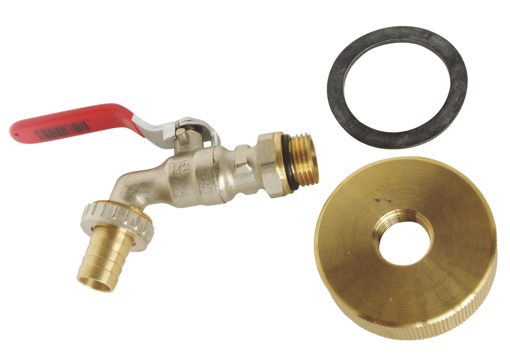 Kit complet récupérateur eau de pluie - Robinet et raccord pour cuve 1000L - 6