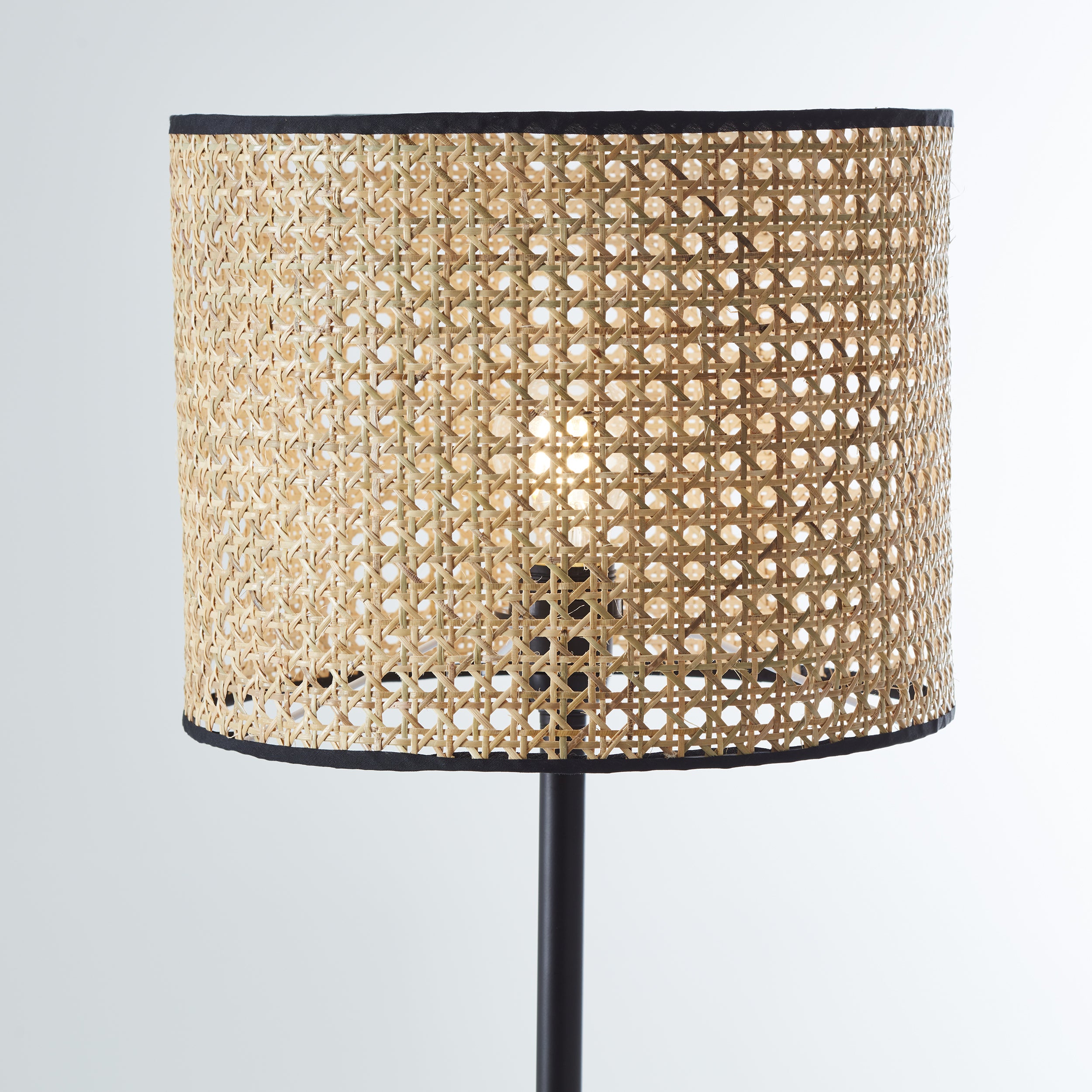 Lampa BRILLIANT, zawieszenie Tanah 47cm czarny / naturalny, 1x A60, E27, 42W, kabel można skrócić / wysokość regulowana - 4