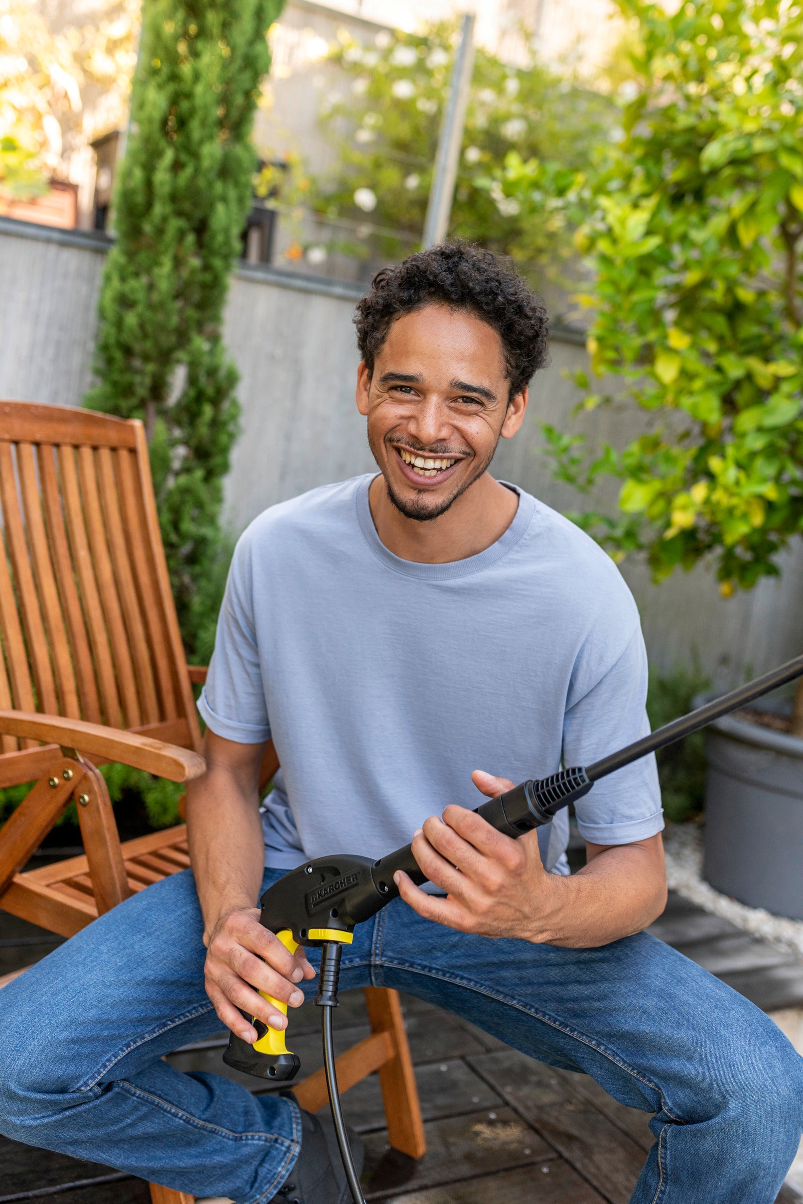 Nettoyeur haute pression Karcher K 3 FJ - 120 bars - 380 L/h - canon à mousse et détergent universel 1l - 2