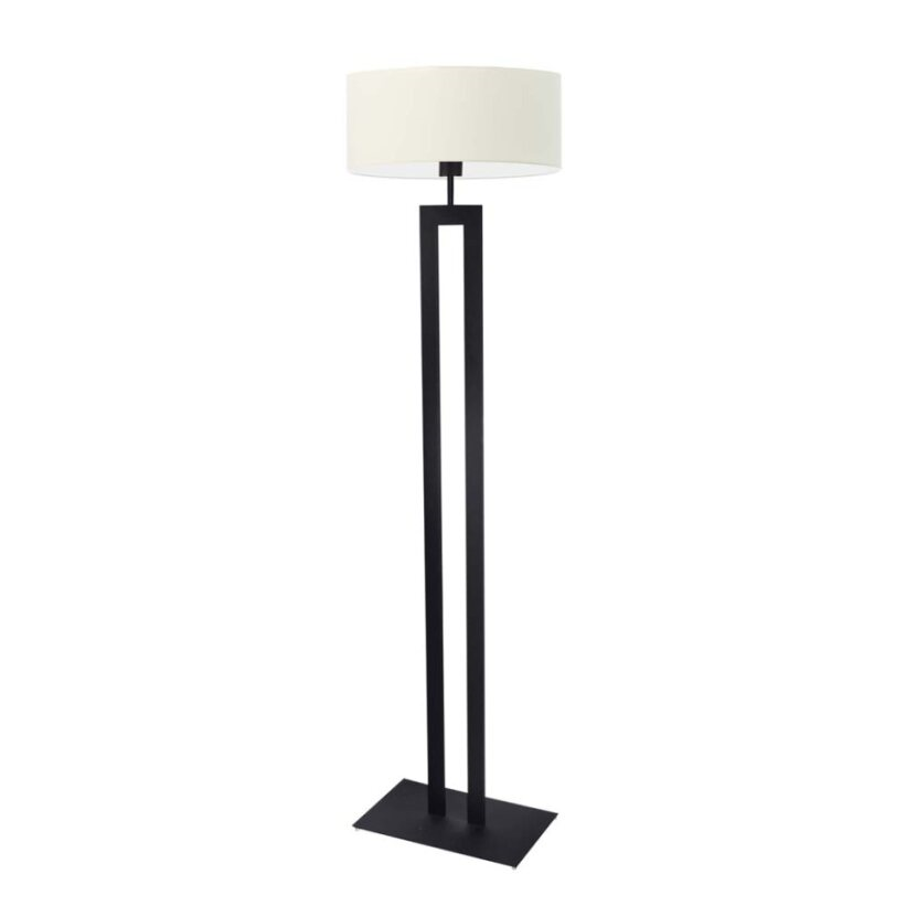 Lampa stojąca podłogowa z abażurem walec MONO