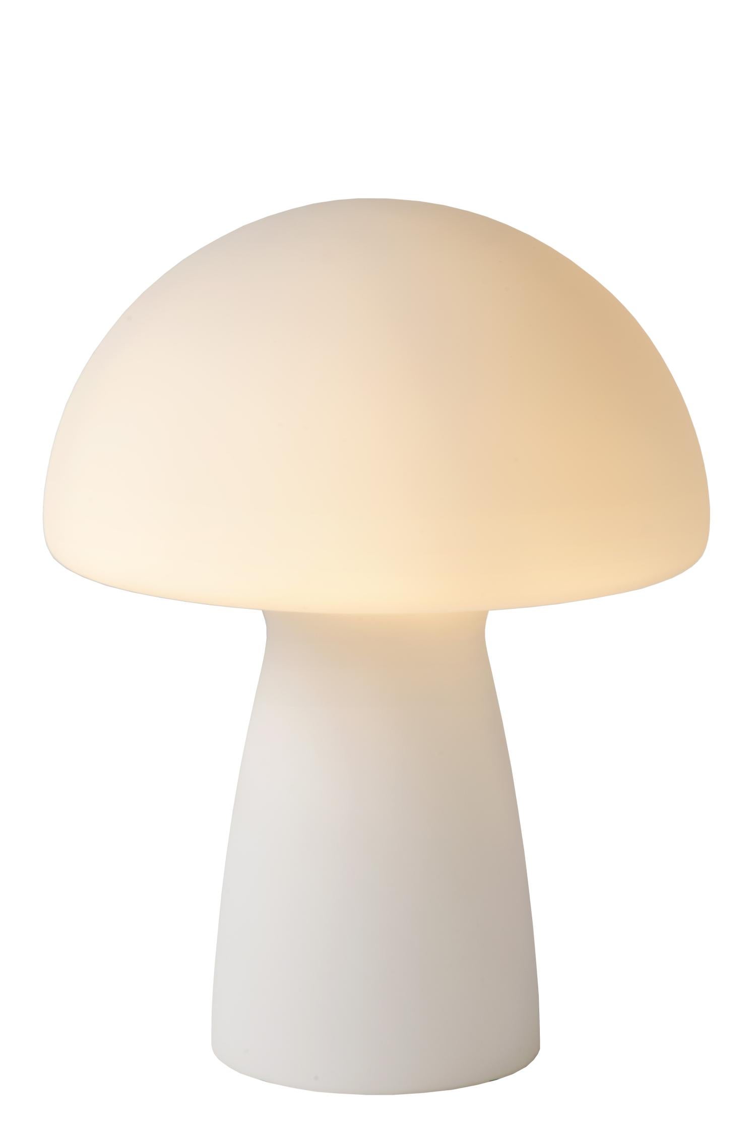 Lampa stołowa Fungo biała 1xE27x60W Lucide