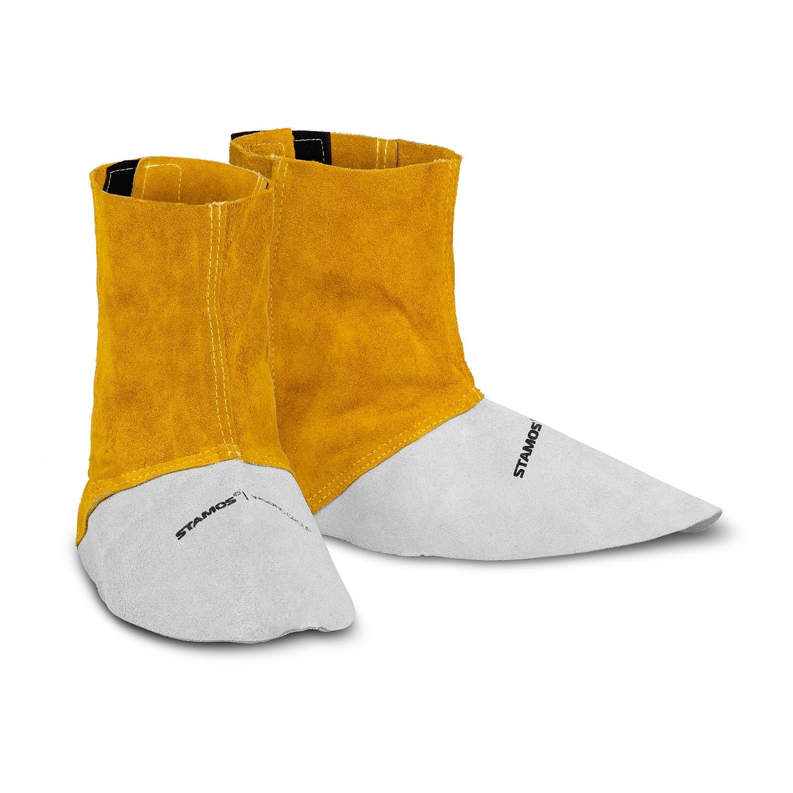 Guêtres De Soudage Cuir Vachette - Protecteurs Chaussures Résistants Chaleur Et Abrasion