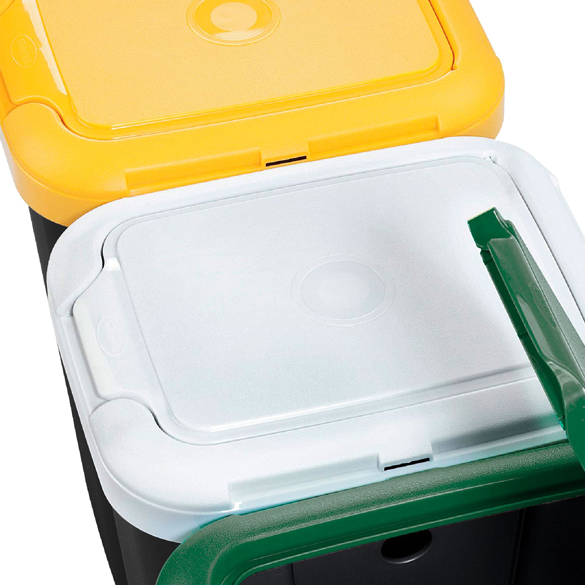 PATTUMIERA RACCOLTA DIFFERENZIATA SET 'TRIO' 25 lt. cm 78,5 x 32 x 47,4 - 4