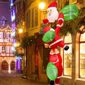Un Babbo Natale gonfiabile per rendere speciale il tuo Natale - Il blog di Italy