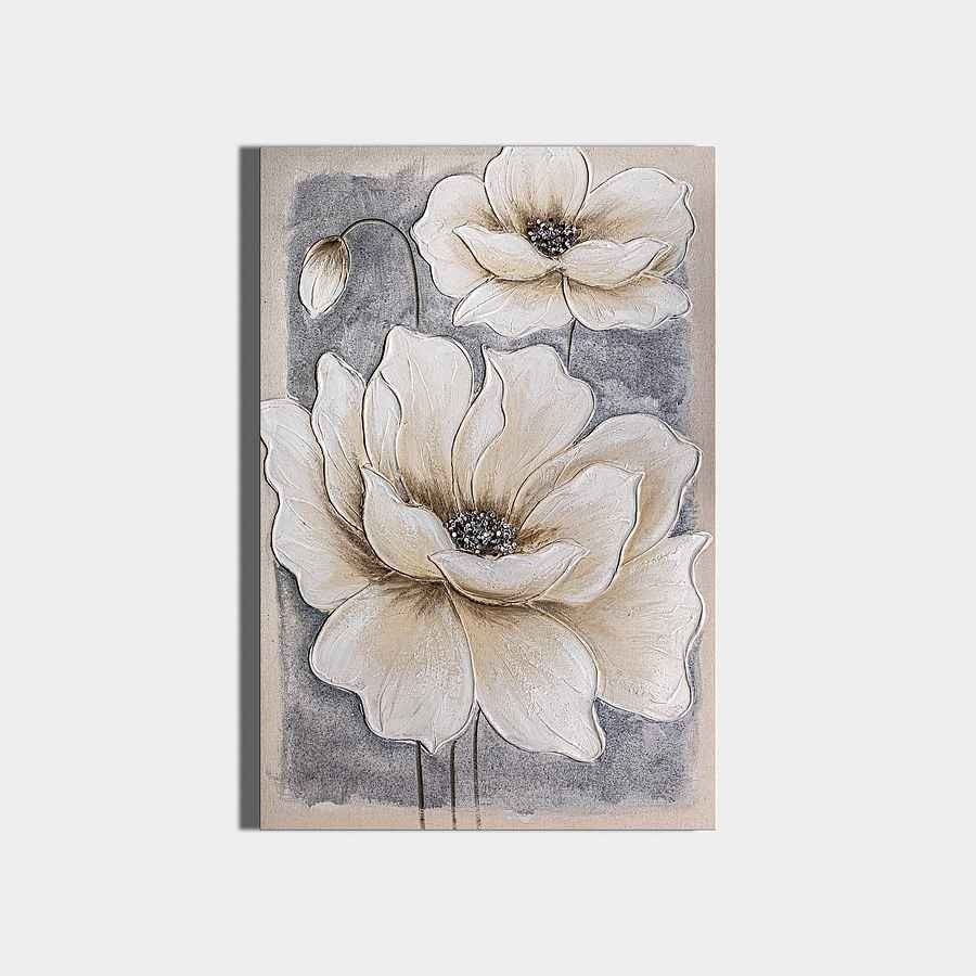 Ensemble de deux toiles modèle FLORAL PAINTINGS Burkina - 5