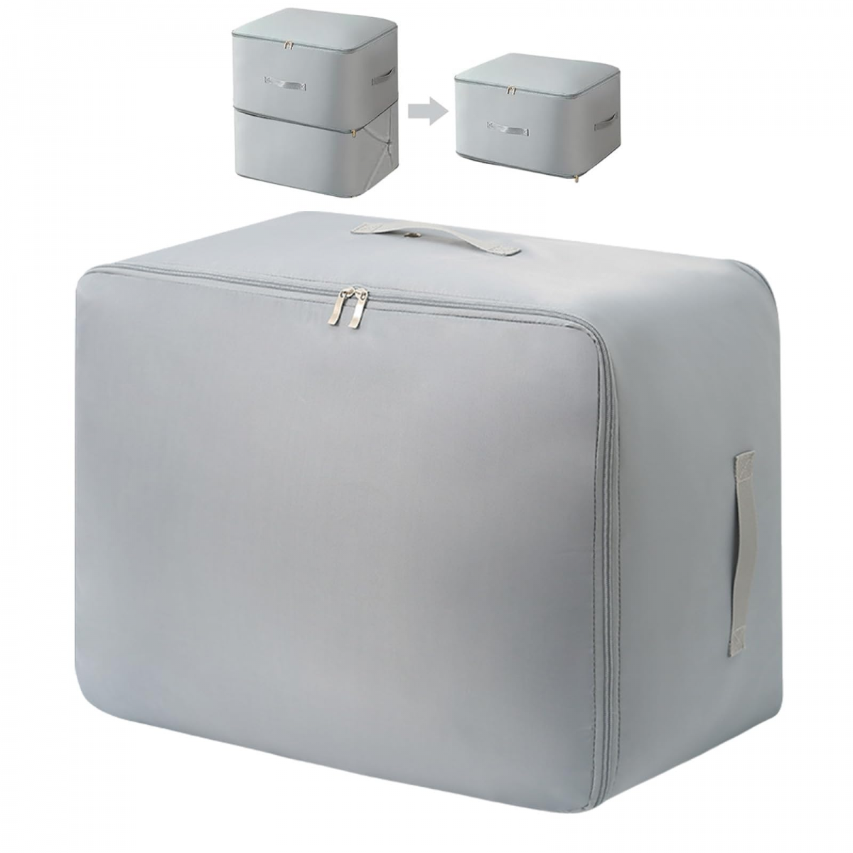 Gris)Organisateur D'auto-compression Ultra Peu Encombrant, Sacs D'emballage de Compression, Sacs De Rangement Pour Vêtements, Couvertures ScelléEs Sous Vide,IdéAl Pour Le Mobile