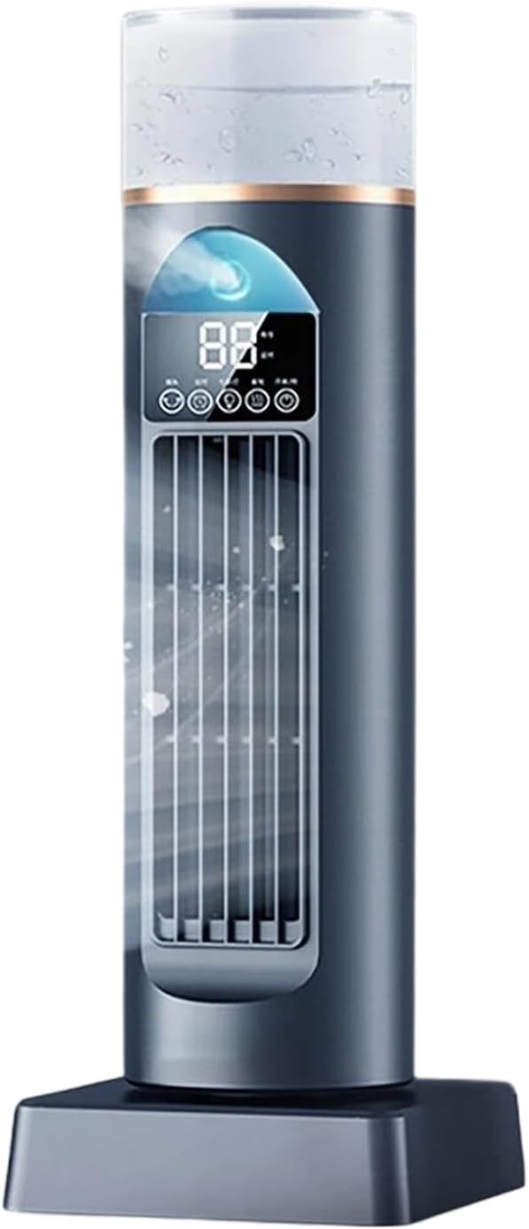 Ventilateur Tour - Ventilateur Intelligent Portable Pour Chambre | Ventilateur Intelligent Portable Oscillant Pour Sol Maison Bureau Chambre Extérieur