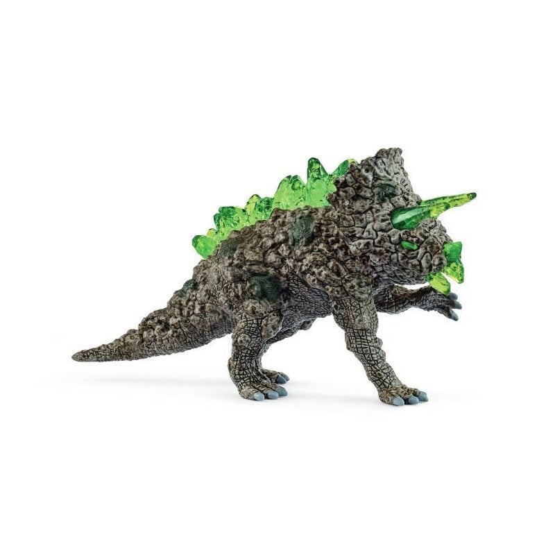 Figurine Tricératops de Pierre, SCHLEICH 70828 Eldrador, Des 4 ans | Leroy Merlin