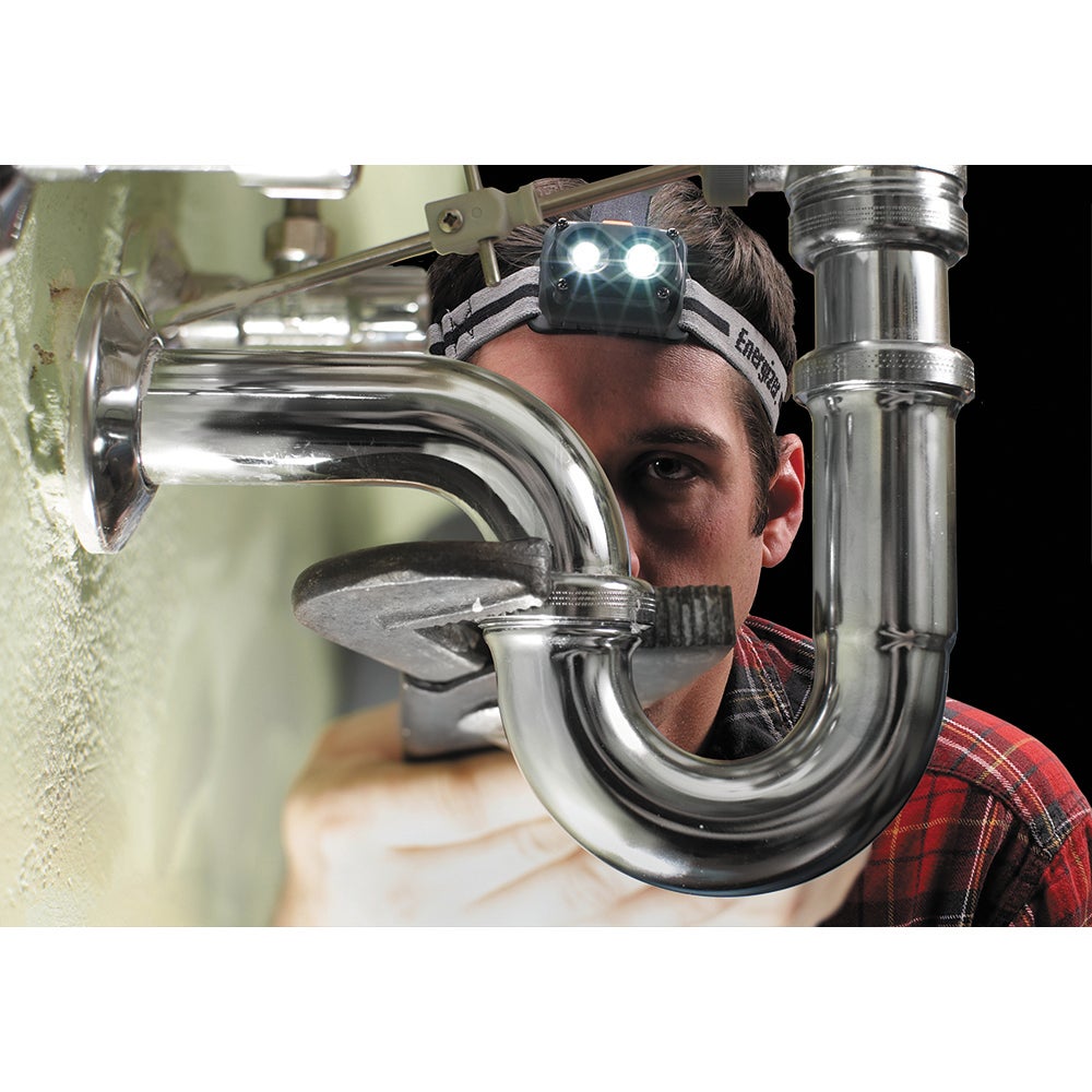 Lampada frontale magnetica professionale Energizer 3AAA con custodia rigida - 2