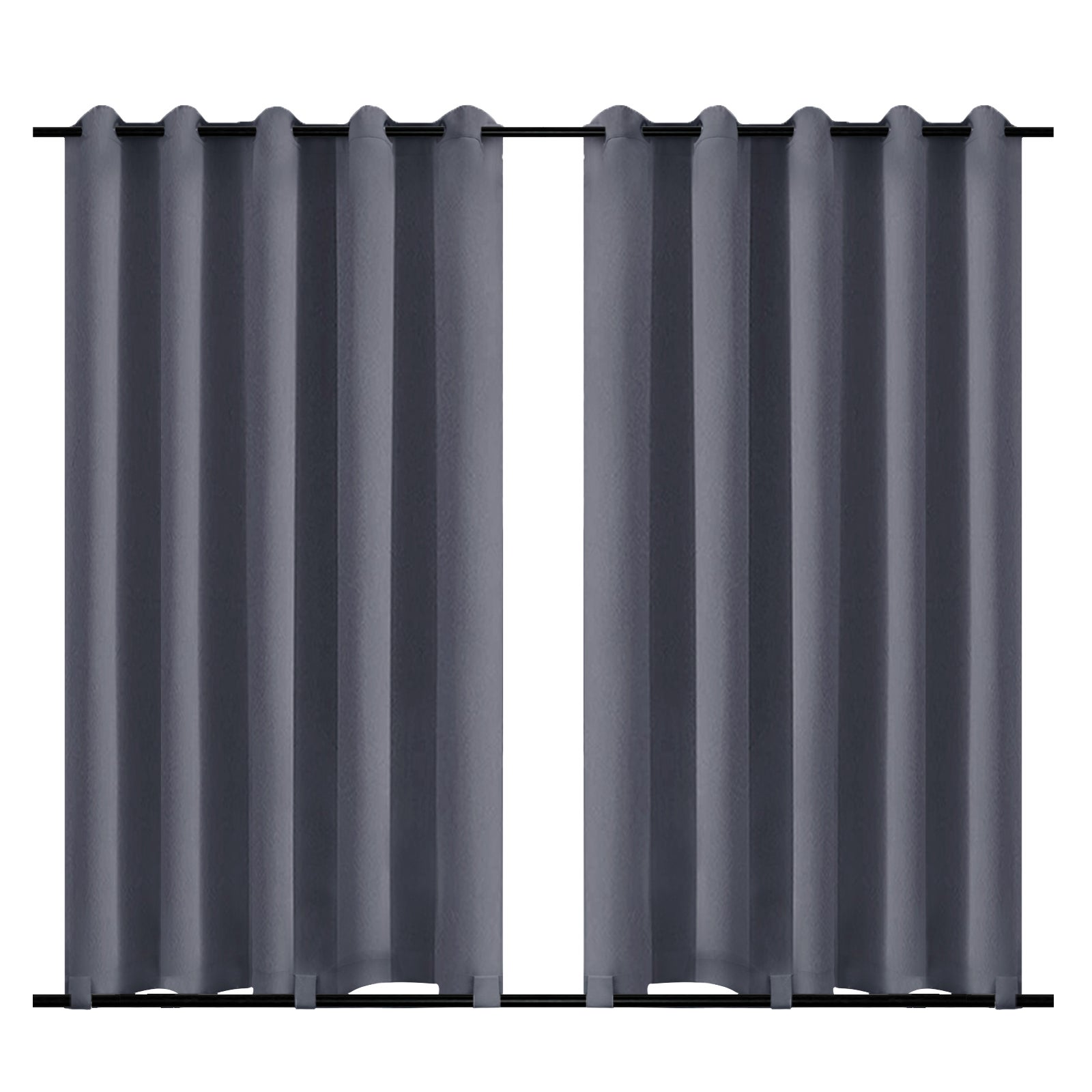 Tenda trasparente resistente impermeabile per esterni, con occhielli, resistente alle intemperie, divisorio per pergola, portico, gazebo, giardino