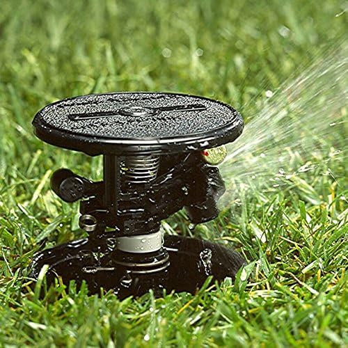 Tête d'arrosage escamotable rotative automatique pour jardins et pelouses extérieures, tête d'arrosage géogrille divisée 4/6 - 6