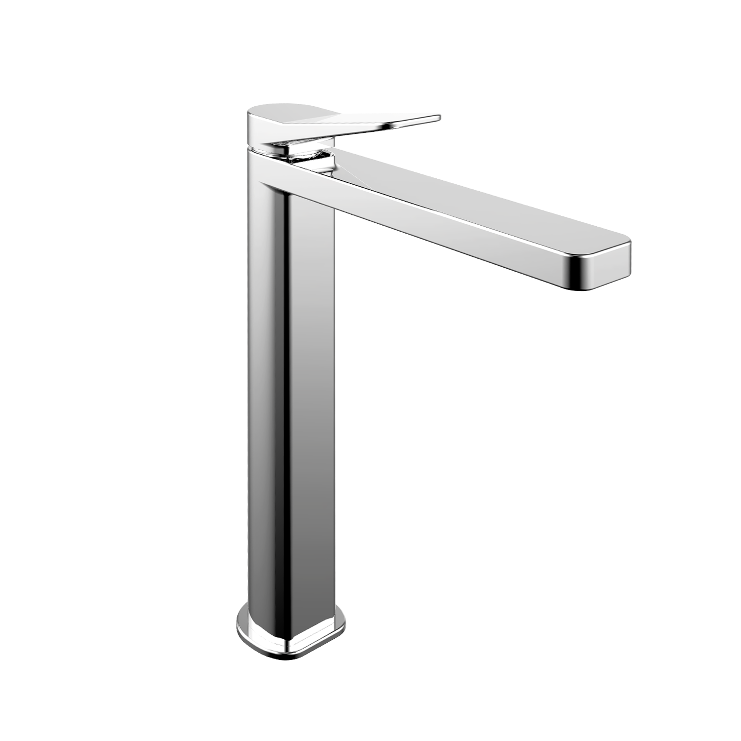 Bathme  Qu5018 Quadra Grifo Monomando Caño Alto Cromo , Leroy Merlin