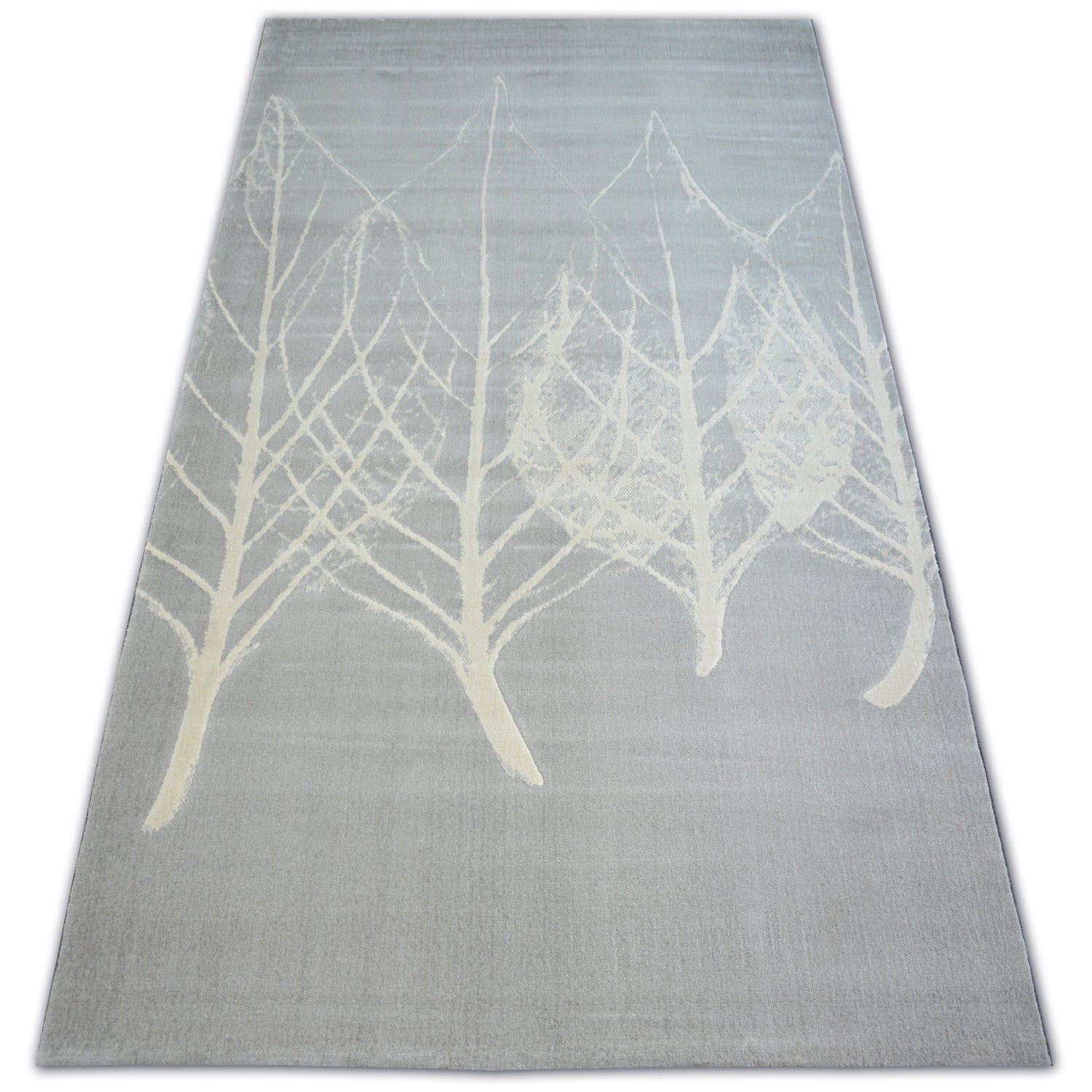 Dywan SCANDI 18281/652 - LISTKI szary krem 80x150 cm