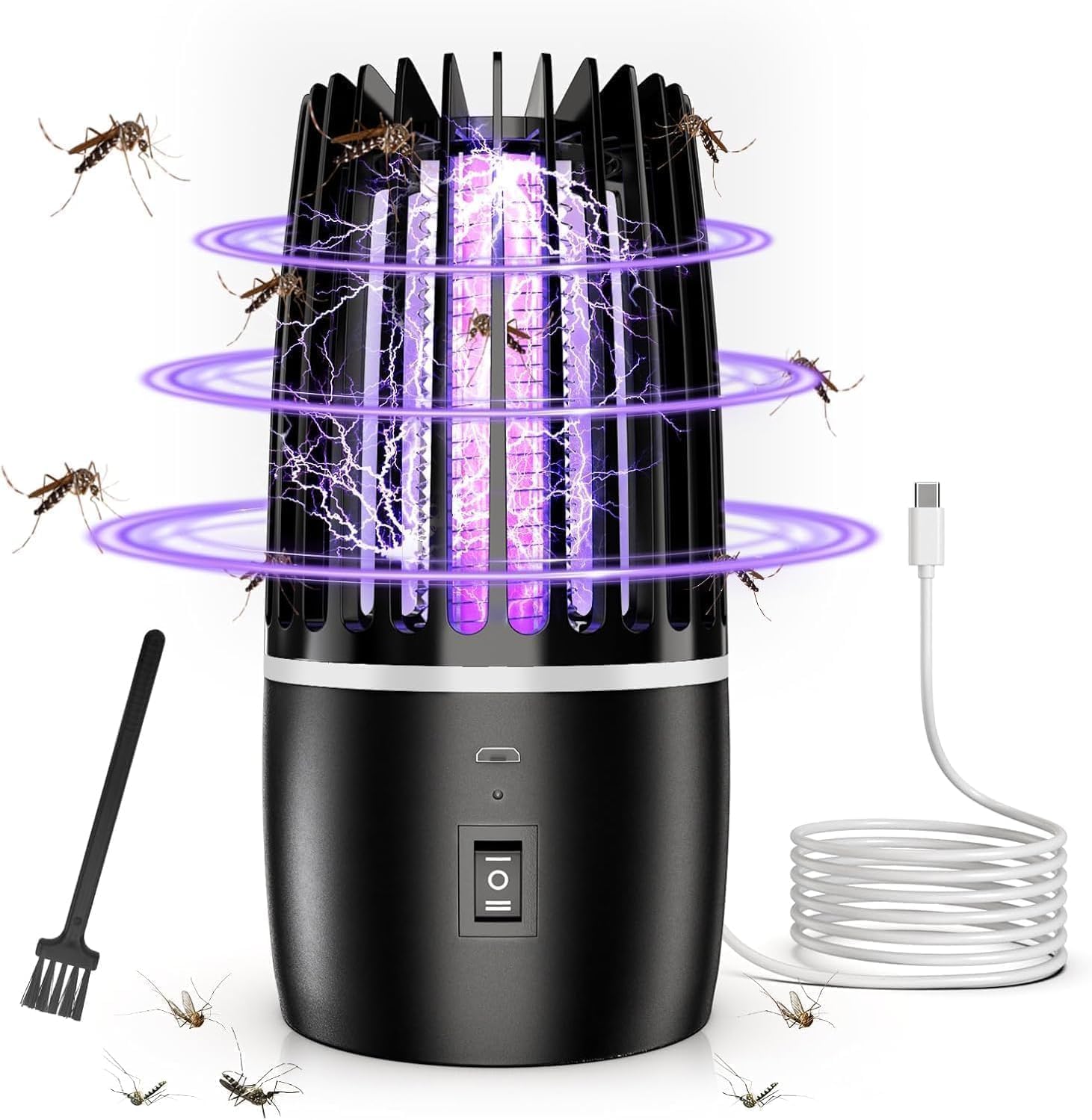 Lampe Anti Moustique, UV Électrique Anti Moustique, 4000mAh Appareil — free download
