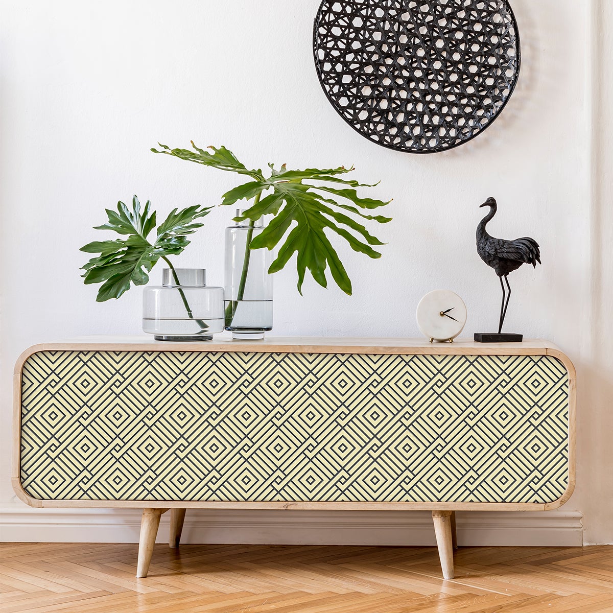 Adesivo scandinavo per mobili ayemk - Sticker adesivo - adesivi murali - 60x90cm - 4