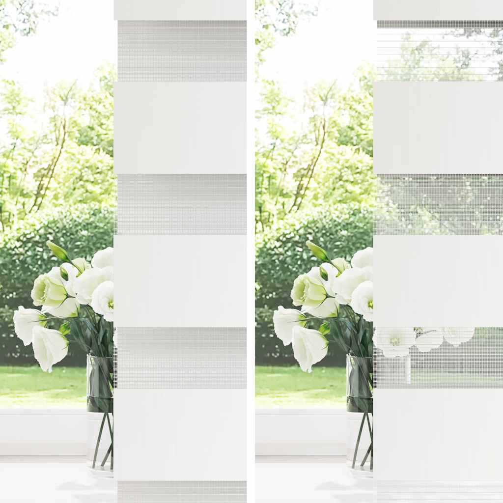 Tenda a rullo oscurante zebra 140x175cm nera vidaXL - 7