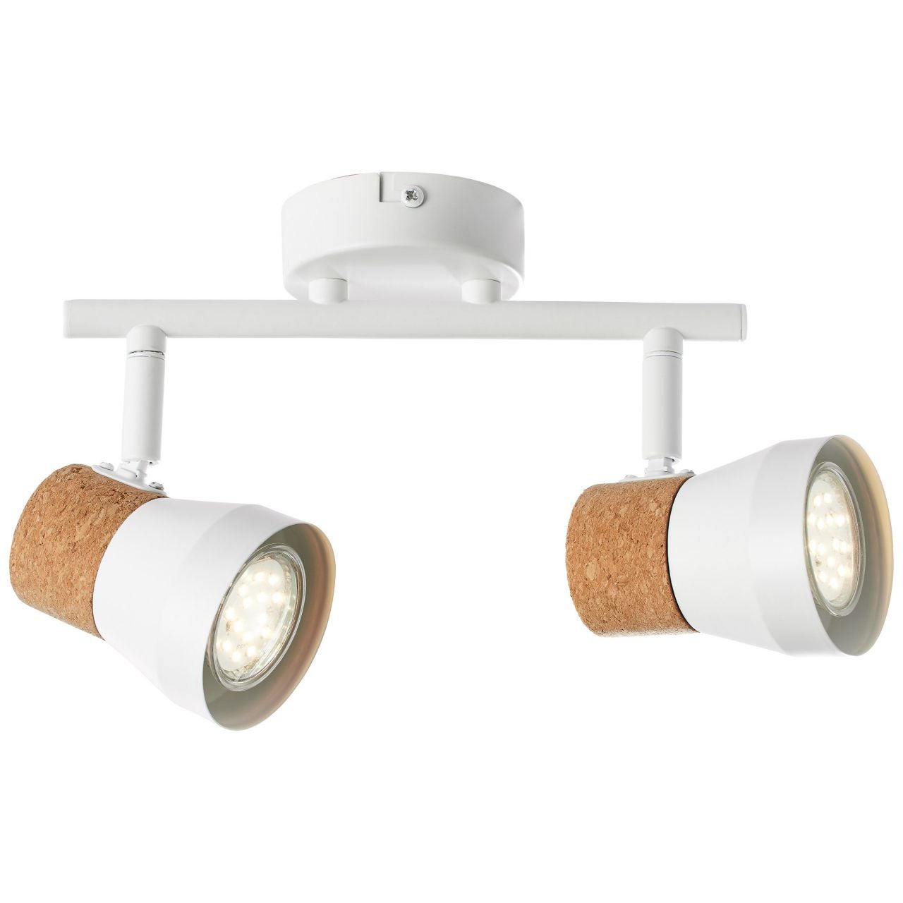 BRILLIANT Natynkowa lampa sufitowa LED Tuco 30cm czarny/biały | 1x zintegrowana dioda LED, zintegrowana dioda LED 19W, (2500lm, 2700K) - 5