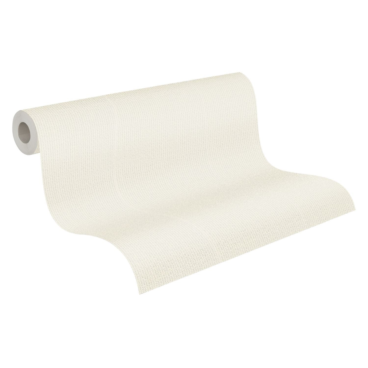 Tapeta ze strukturą kremowym - 53 cm x 10.05 m - A.S. CRÉATION