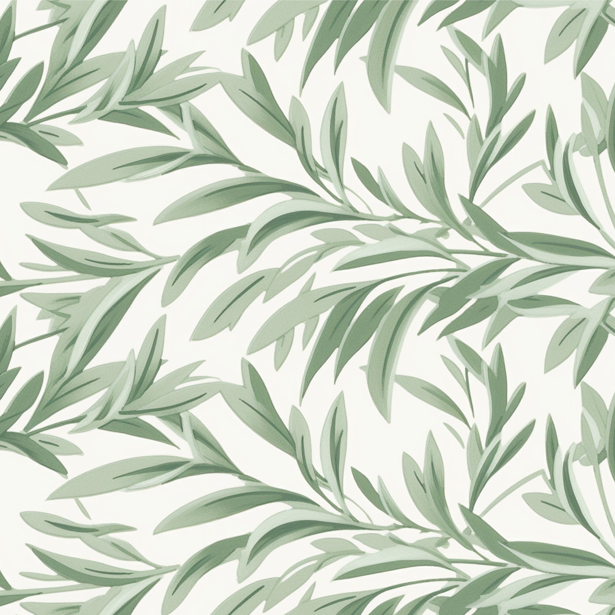 Frise décorative adhésive, feuillage type william morris déco tendance, 10 cm X 300 cm - 3