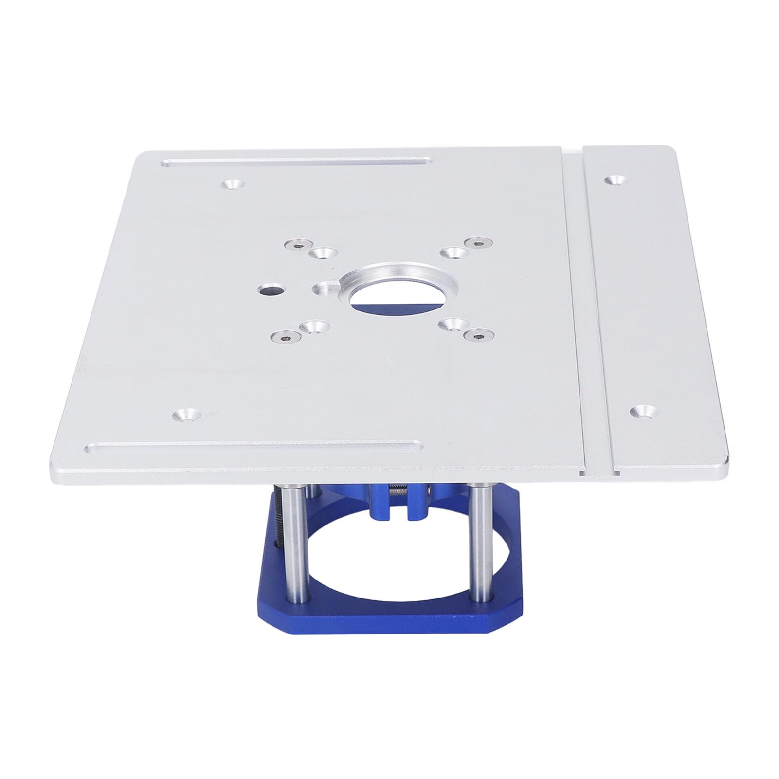 Élévateur De Toupie Routeur | Plaque Levage Table Fraiseuse Bois 4 Pinces, Alliage Aluminium, Réglage Précis Hauteur