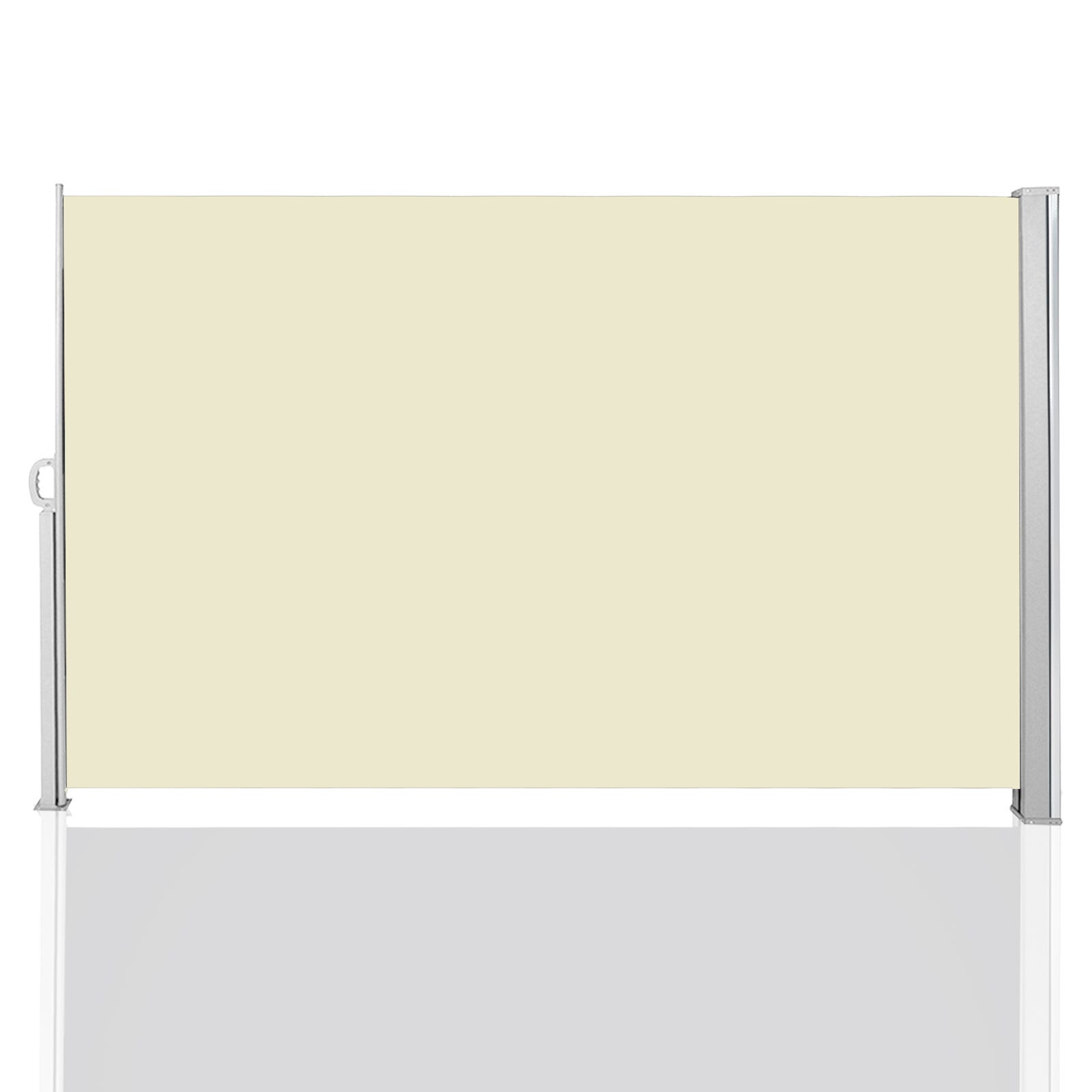 Store Latéral Pour Balcon/terrasse – 300 Cm, Tissu Polyester 180g/m², Réglable Sans Perçage