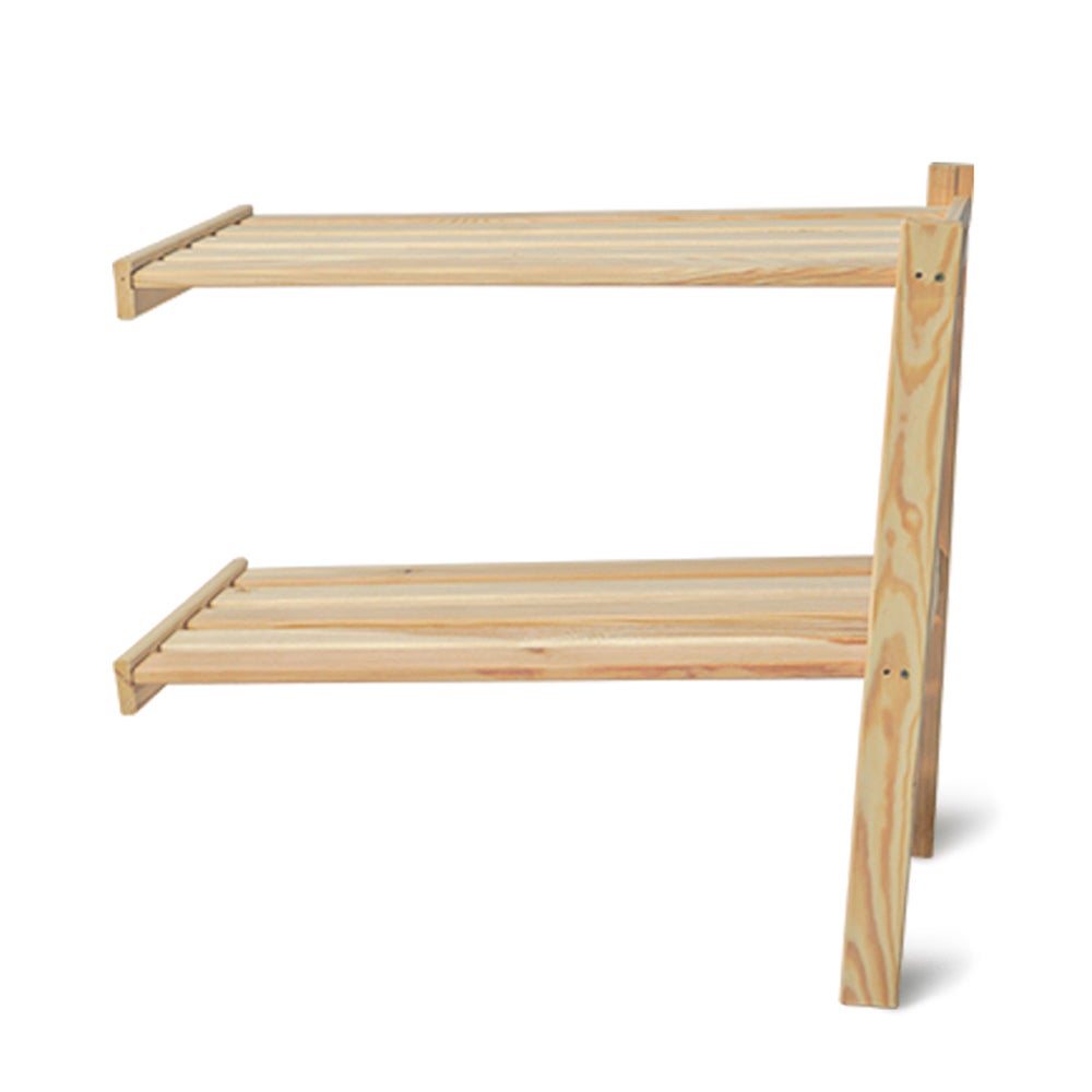 Regał drewniany do spiżarni na książki dostawka boczna do regału r5 sosna