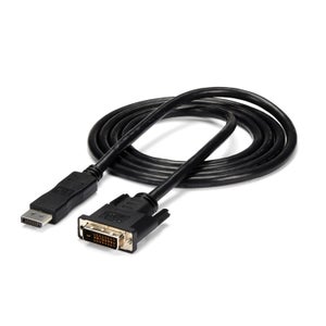 Adattatore Cavo DisplayPort A DVI-D 24+1 (1,8 Metri) - Per Collegare Monitor, PC, Laptop, Proiettori