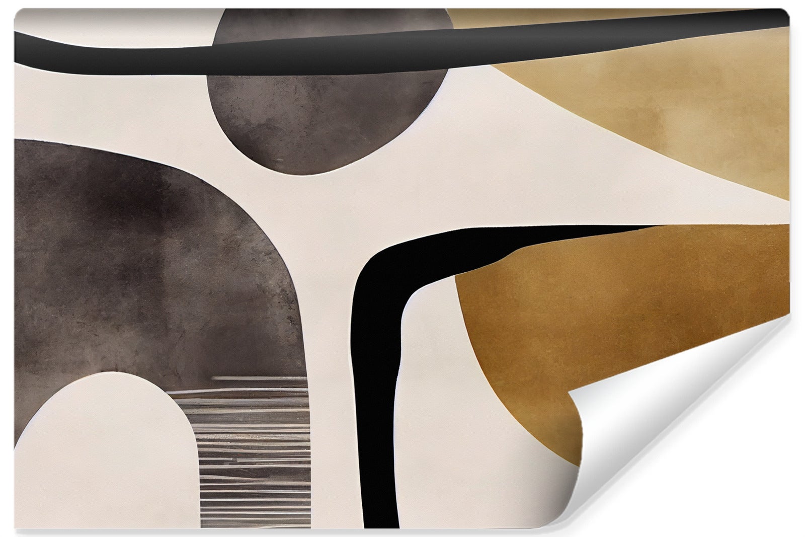 Papel pintado no tejido foto para habitación abstraction retro pattern 315cm x 210cm