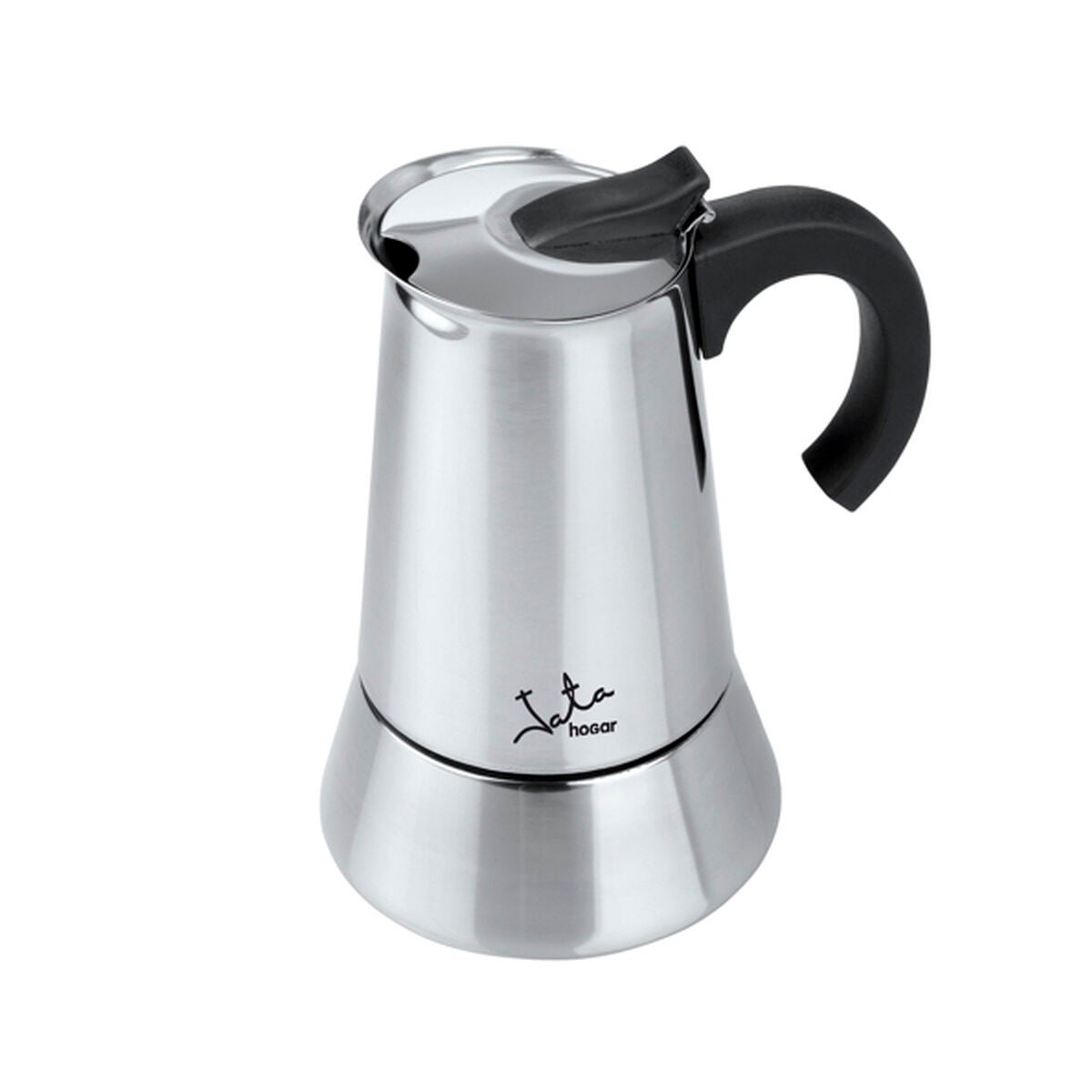 BRA Bali - Cafetière Italienne 6 Tasses En Acier Inoxydable 18/10 - Compatible Induction