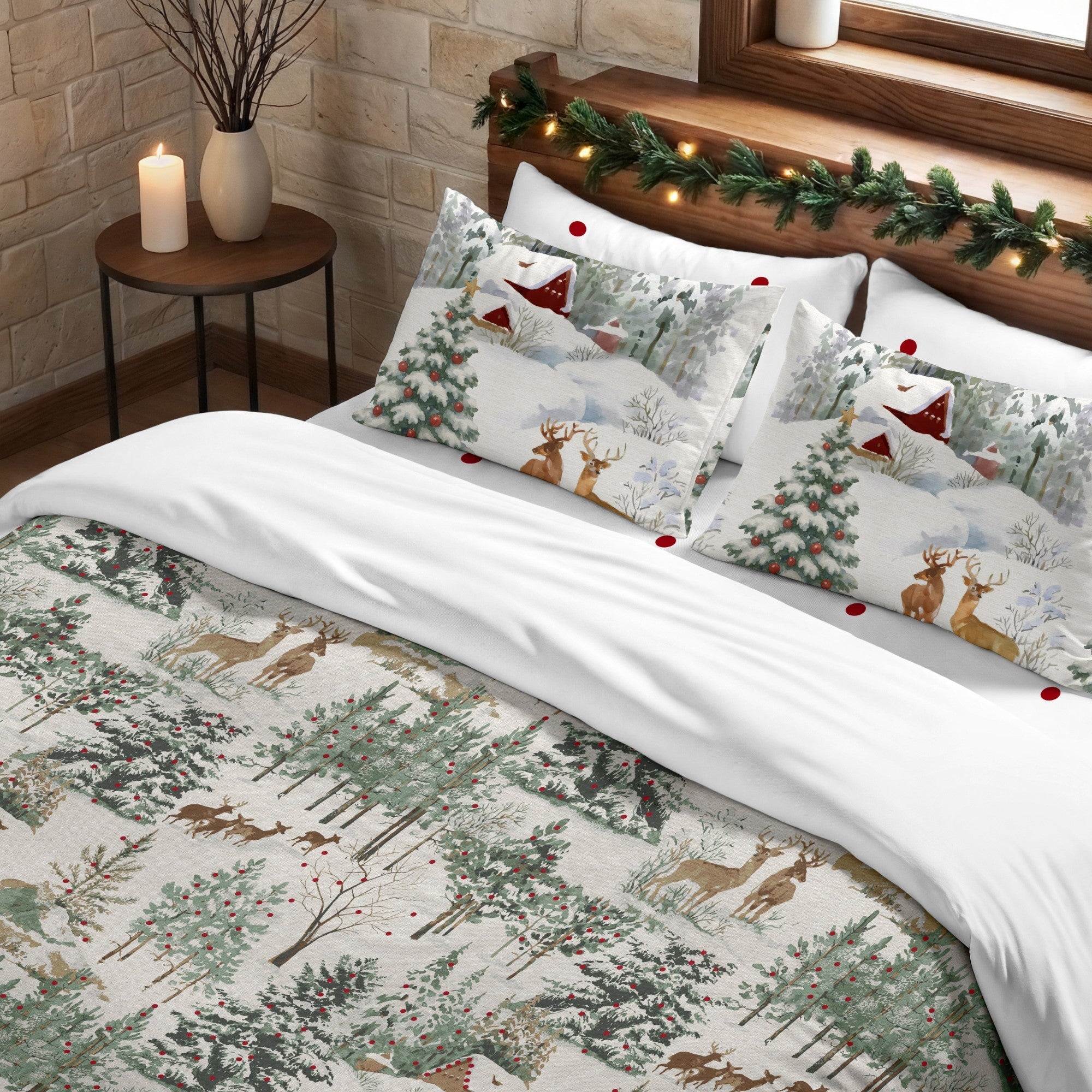 Copripiumino con bottoni a pressione Laponia 57 260x240 cm - 3