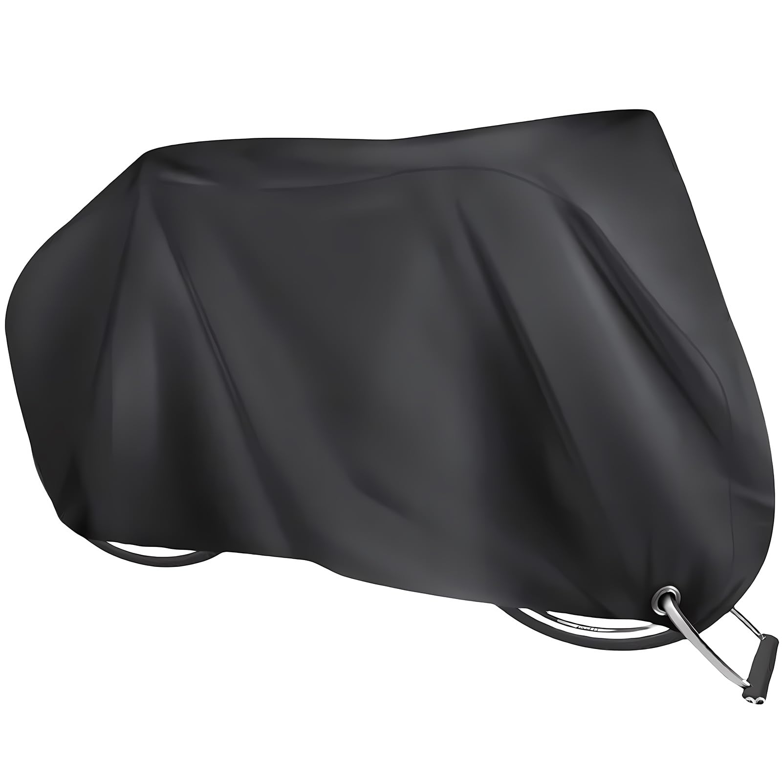 CCLIFE Housse de vélo imperméable avec œillets de serrure - 200 x 110 x 70 cm - Tissu Oxford 210D - Housse de protection pour VTT et vélo de route