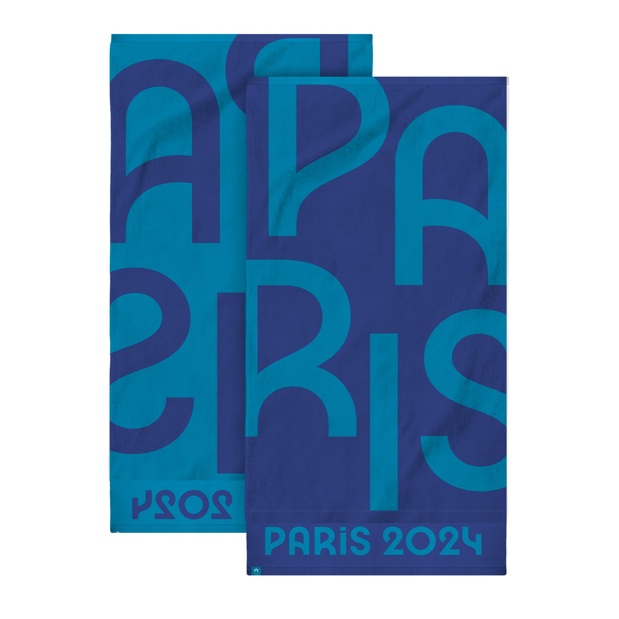 Serviette de bain et de plage imprimé 100% coton, sport bleu/rouge Psg | La Redoute Serviette de bain et de plage imprimé 100% coton, sport bleu/rouge Psg | La Redoute