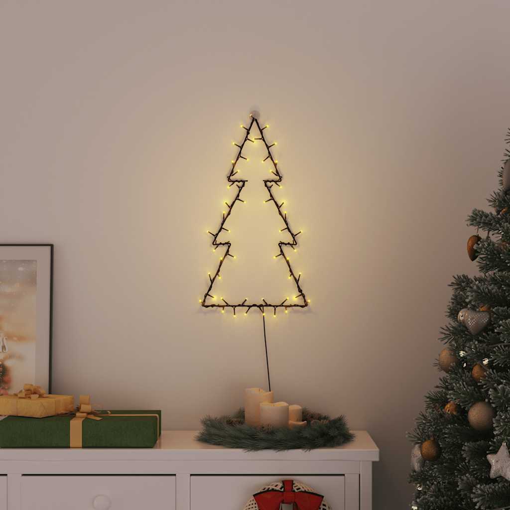 Lampki świąteczne choinka sylwetka, 80 LED vidaXL