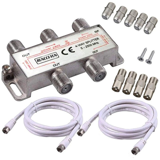 Raccord pour connecteur d'antenne tv au meilleur prix Leroy Merlin — free download