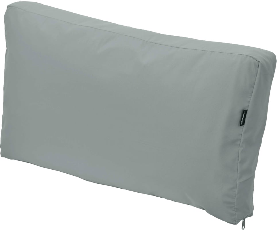 Poduszka na sofę narożnik AMPO jasny szary gładki 1 szt.