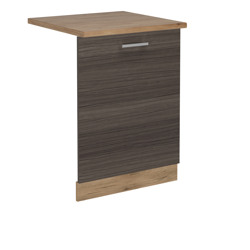 Vicco Panel przedni zmywarki R-Line, Szlachetna szarość, 60 cm , BP Dąb