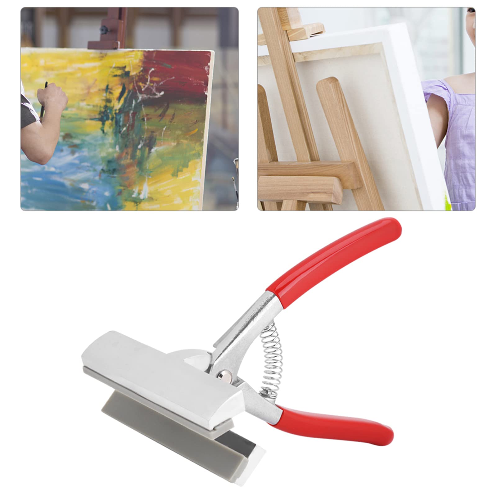 Tanstic Lot De 3 Pinces Pour Toile - Outil Professionnel Extracteur Agrafes Et Tendeur Peinture à L'Huile