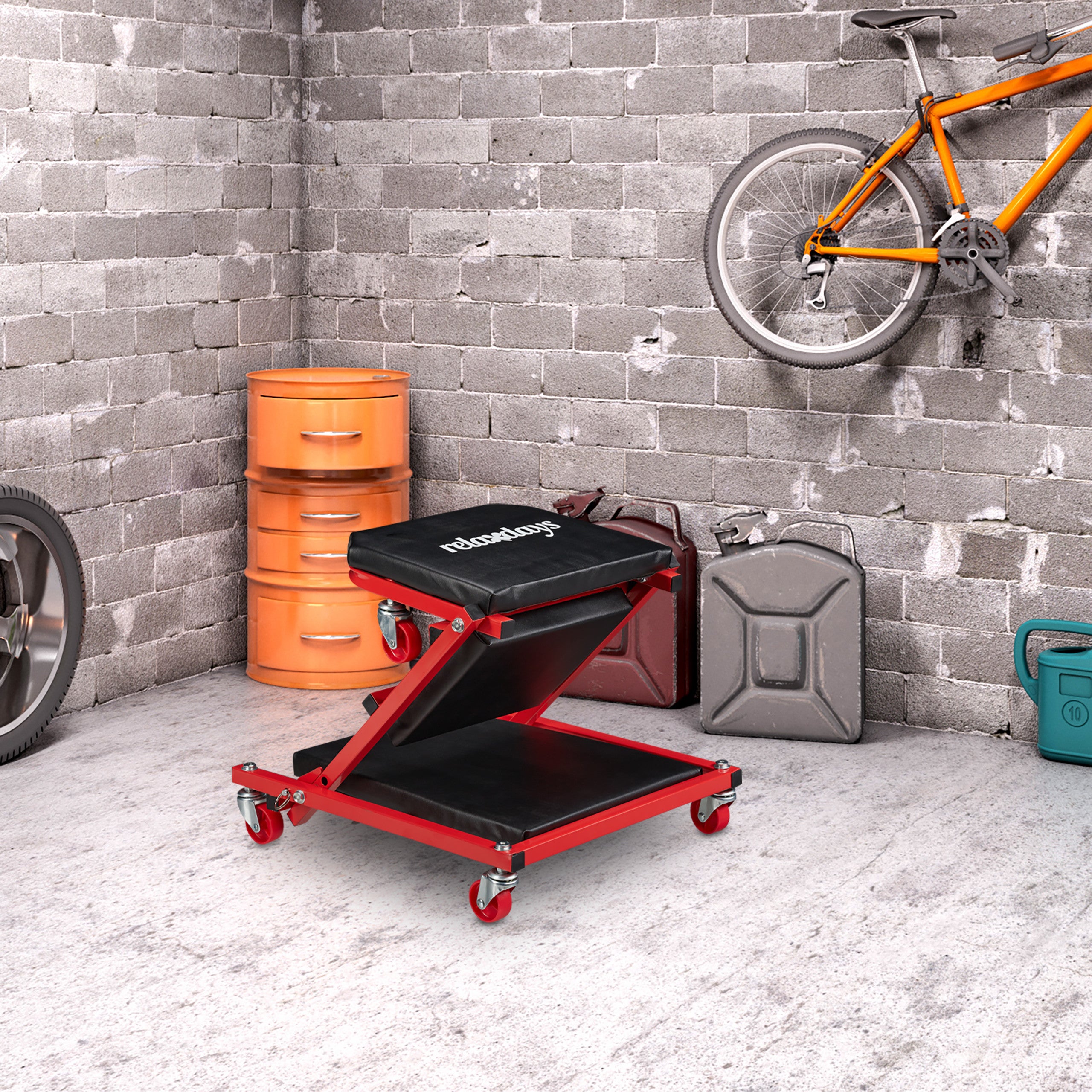 Creeper Sgabello Pieghevole Lidl Creeper Sgabello Officina Lidl