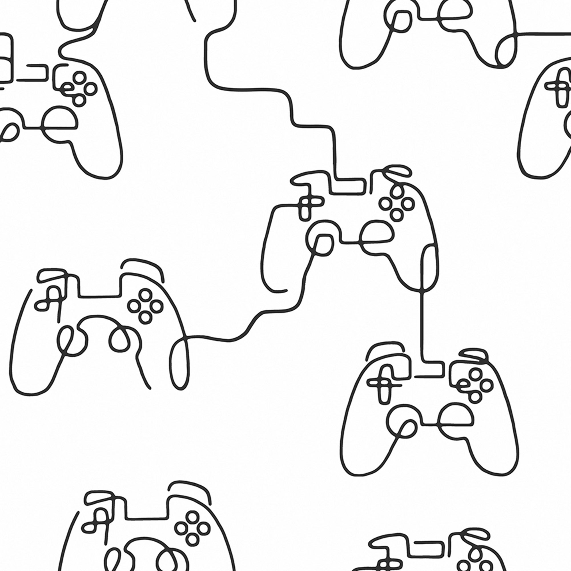 Next Tapeta filzelinowa GAMER DOODLE 10 m x 52 cm - 2